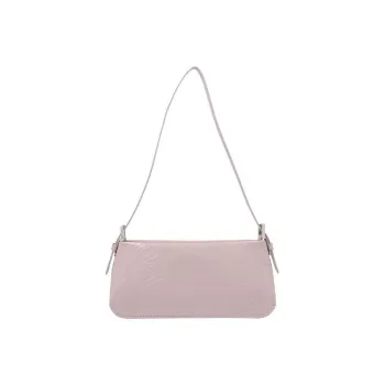 By Far Dulce Logo Embossed Shoulder Bag