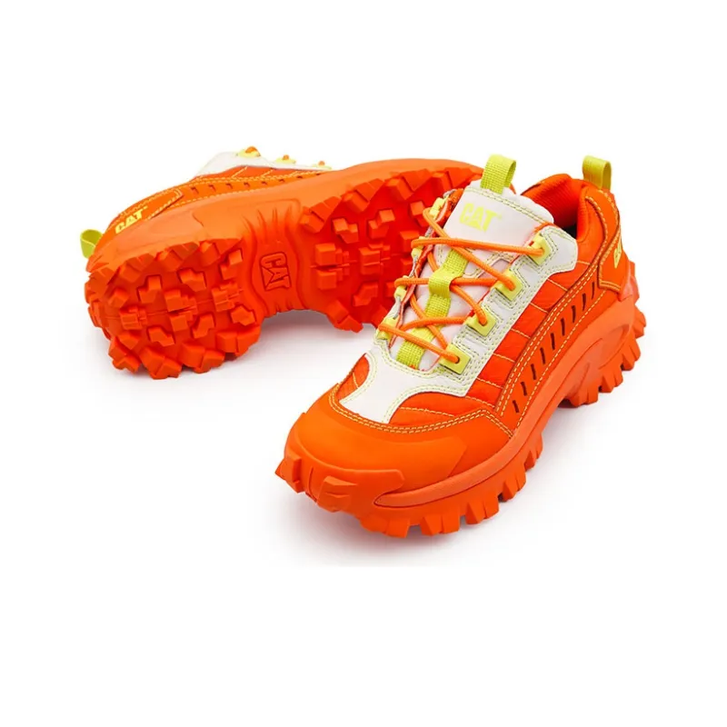 CAT Intruder Supercharged Anti Slip Wear Resistant Low Top Sports Casual Shoes Women's Orange-2