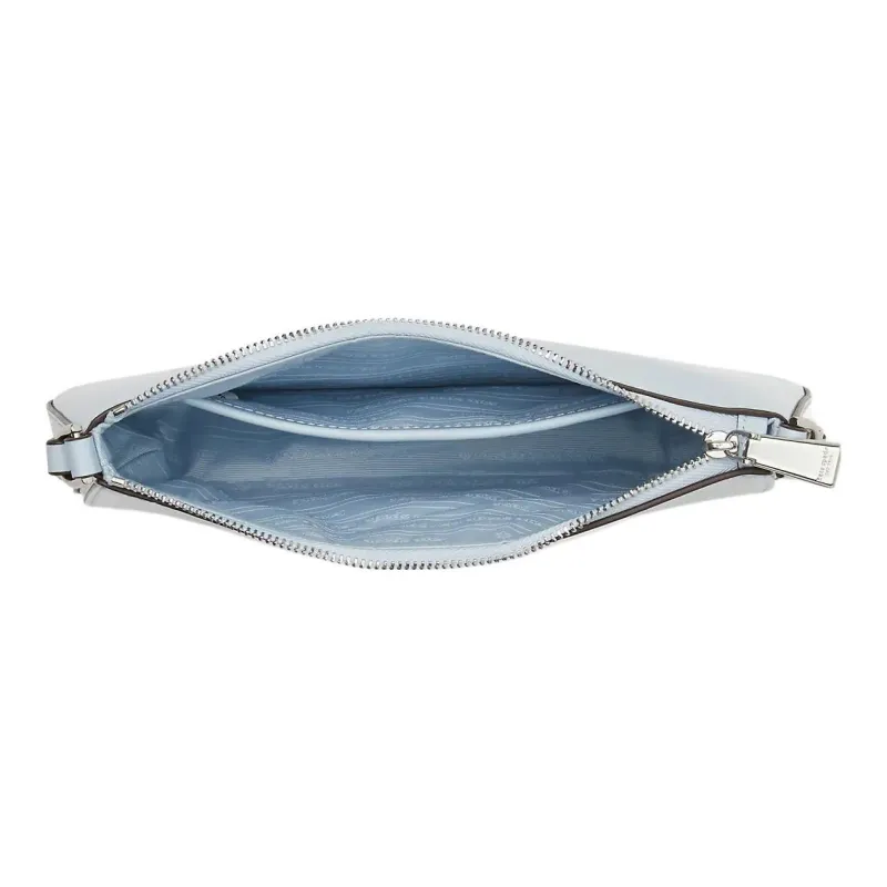 Kate Spade Sam Leather Envelope Bag Clutch Handbag Mini Women's Blue-2