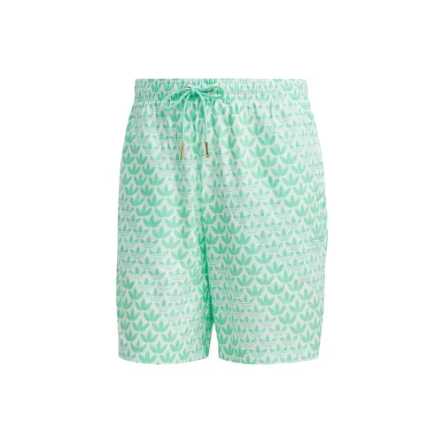 Adidas Originals Casual Shorts Men Green