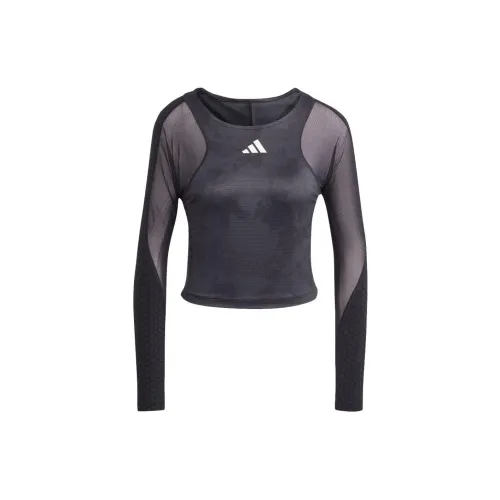 Adidas Crop Tops Women's Black