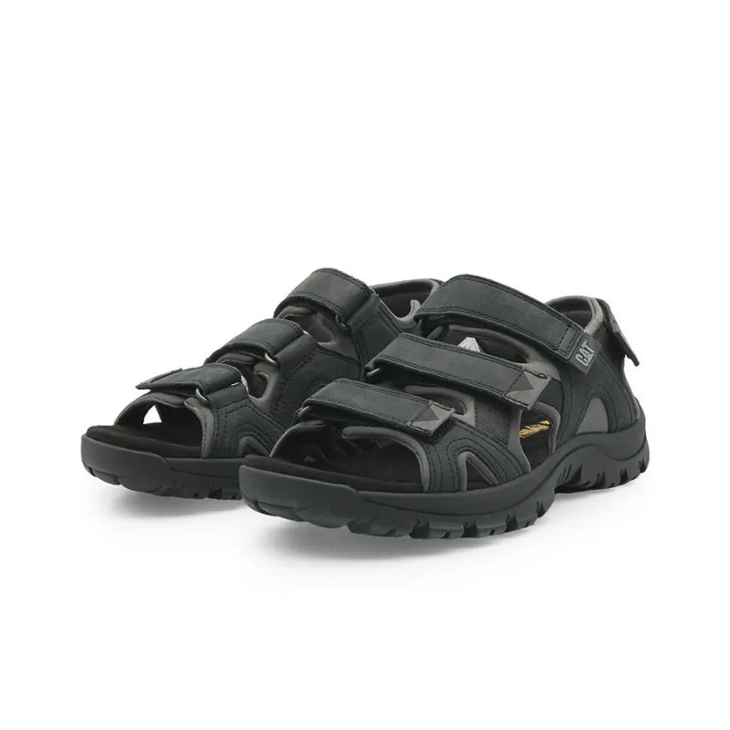 CAT Beach Sandals Men Black-1