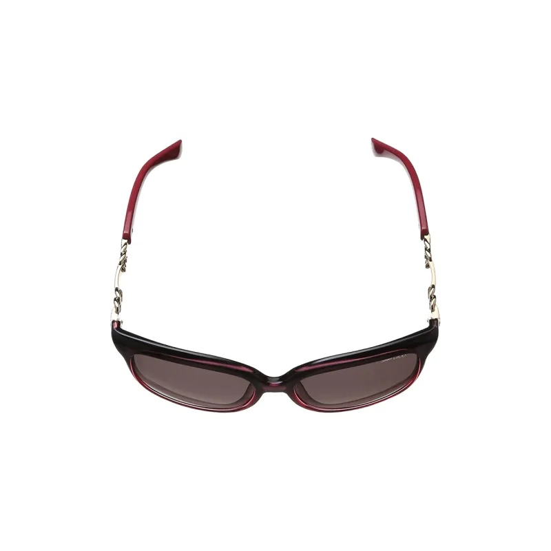 Jimmy Choo Sunglasses Women's Deep Red-3