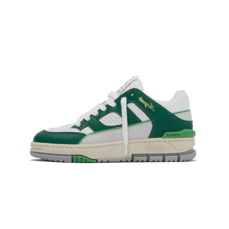 Axel Arigato Low Top Stylish Skateboarding Shoes Women's White Green-0