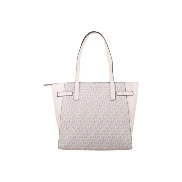 MICHAEL KORS Maisie Cow Leather Tote Bag Shopping Bag Handbag Shoulder Bag Women's White-3