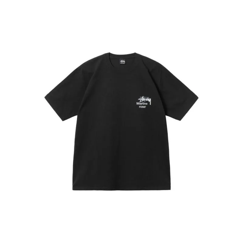 Stussy X Martine Rose Collage Pigment Dyed Tee-1