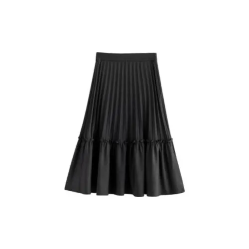 Inman Casual Long Skirts Women's Black