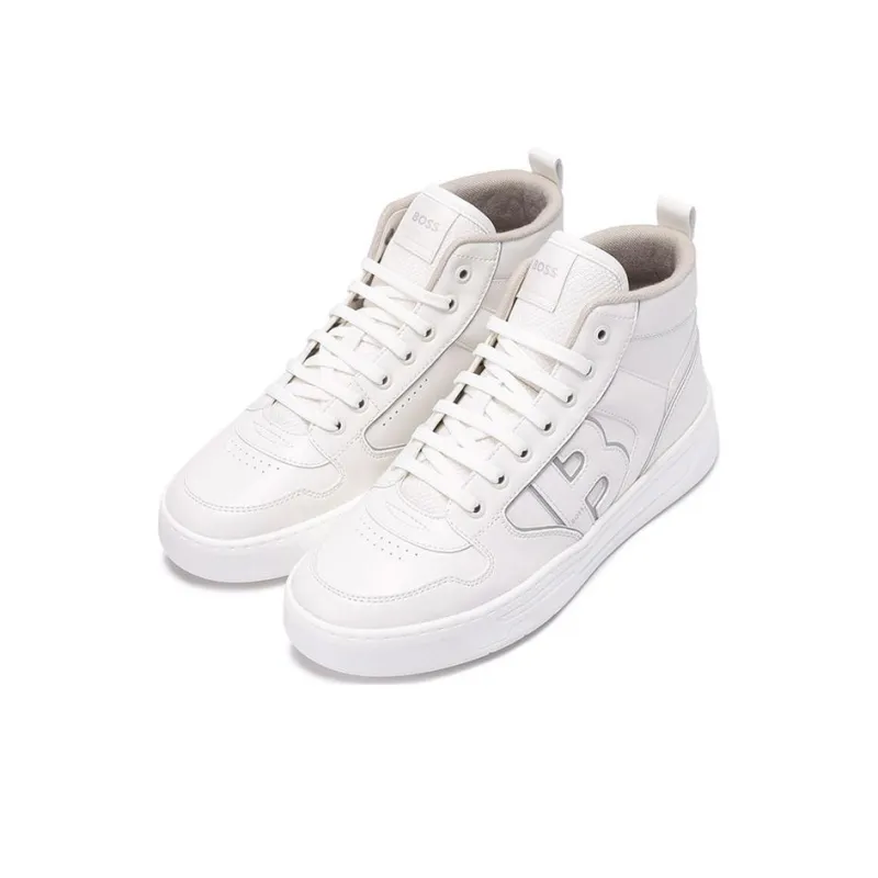 HUGO BOSS Casual Skateboard Shoes Men's White-2