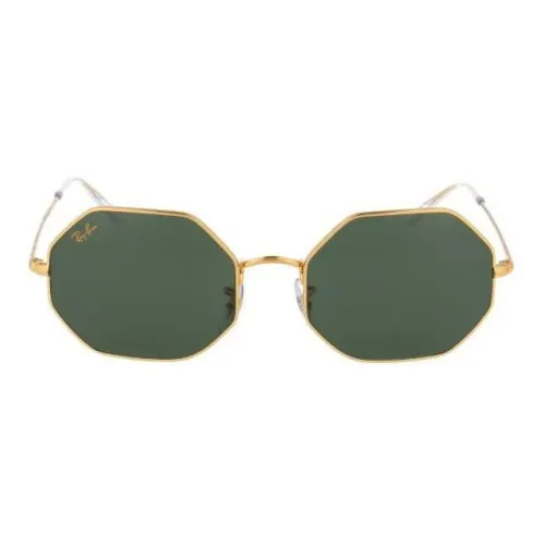 RayBan Square Sunglasses Womens Gold
