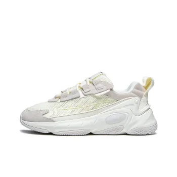 LiNing Nebula 2K Anti Slip Wear Resistant Low Top Sports Casual Shoes Women's Ecru