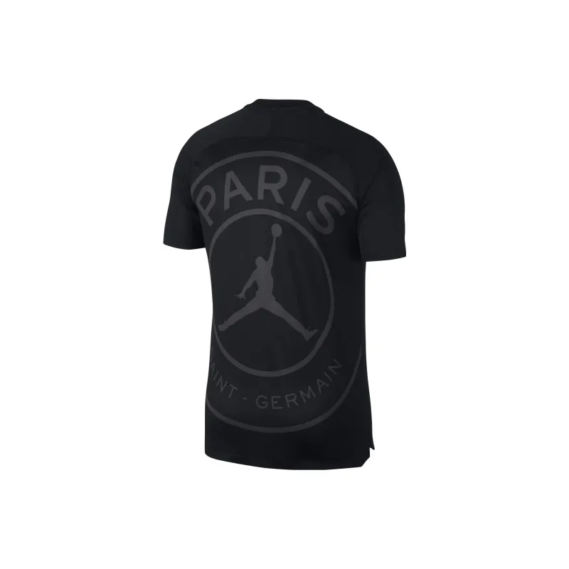Jordan Air Jordan X PSG Training T Shirt Unisex Black-1