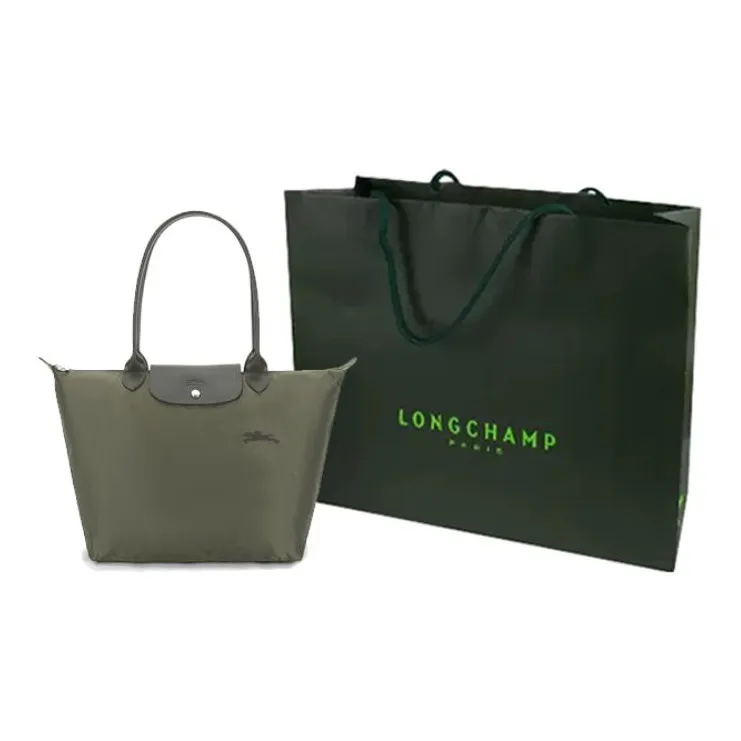 LONGCHAMP Le Pliage Green Shoulder Bags-9