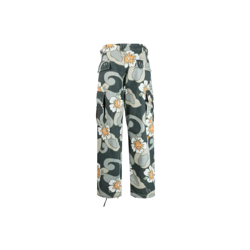 ERL Printed Cargo Pants-1