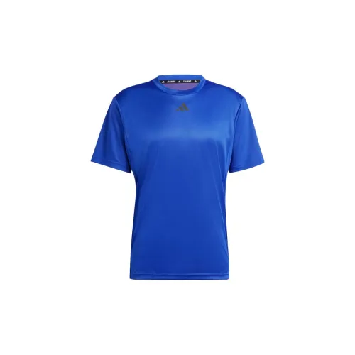 Adidas Hiit T-Shirts Men Blue