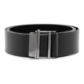 GUCCI Leather Belts Women's Black