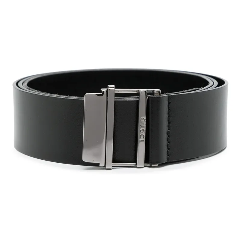 GUCCI Leather Belts Women's Black-0