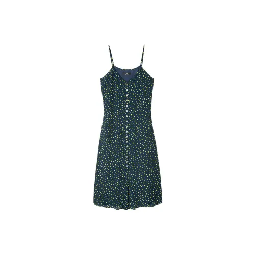 Paul Smith Slip Dresses Women's Navy Blue