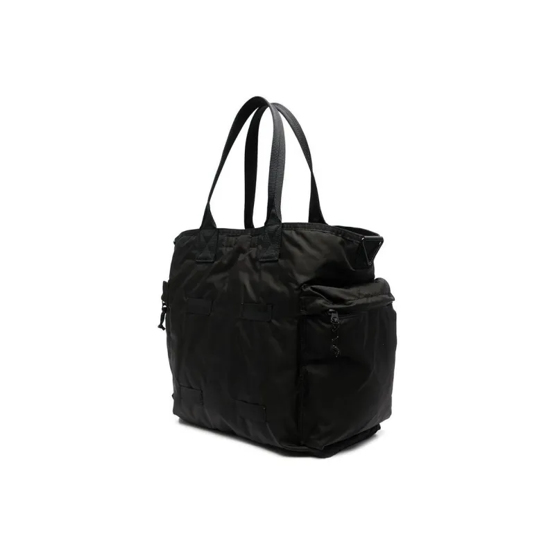 PORTER Polyester Tote Bag Shopping Bag Totes Handbags Men's Black-2