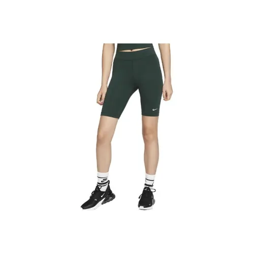 Nike Sportswear Essentials Series Sports Shorts Women's Green