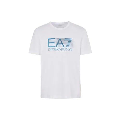 EMPORIO ARMANI EA7 T-Shirts Men White