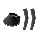 (Black) Hats & Caps+Cooling Arm Sleeves