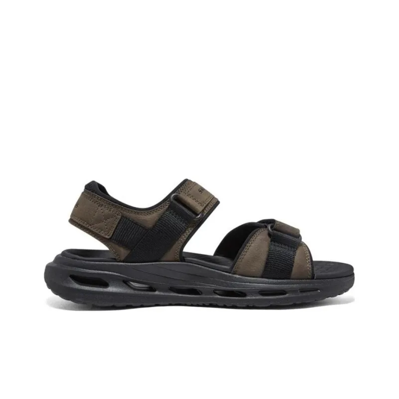 Skechers Azusa Sandal 'Khaki Black'-1
