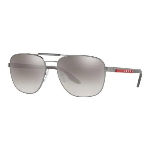 PRADA Sunglasses Men Silver