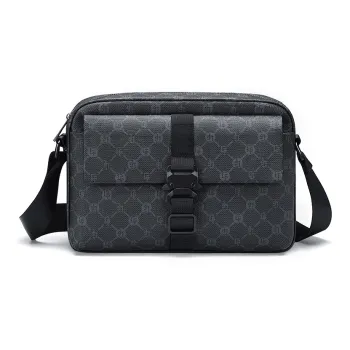 GOLF PVC Crossbody Bag Regular Men's Black