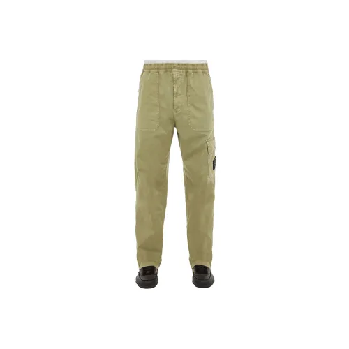 STONE ISLAND Cargo Pants Unisex Sage Green