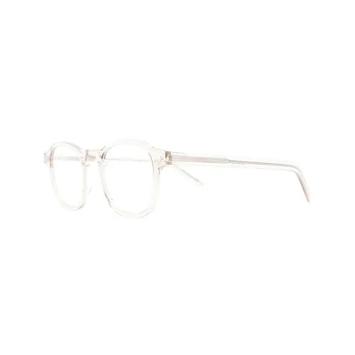 SAINT LAURENT Eyeglass Frames Men Light Beige