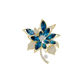 JAY Brooches Women's Blue