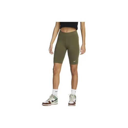 Nike Sportswear Essentials Series Sports Shorts Women's Olive