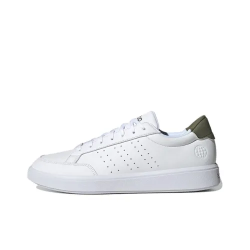 Adidas Neo Nova Court Skateboard Shoes Men Low-Top White