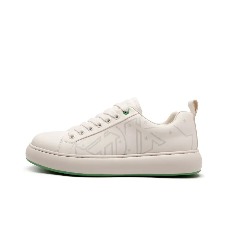Anthony Miles Stylish Skateboarding Shoes Men's Ecru-0