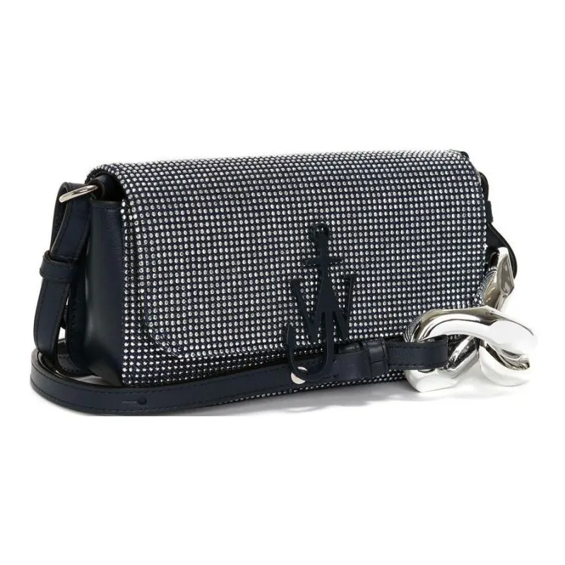 JW Anderson Anchor Embellished Chain Shoulder Bag-1