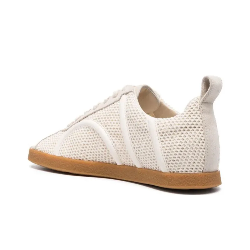 TOTEME Low Top Stylish Skateboarding Shoes Women's Ecru-4