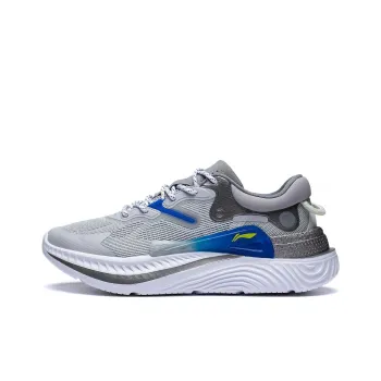LiNing Spark Lite Anti Slip Wear Resistant Low Top Sports Casual Shoes Men's Gray Blue