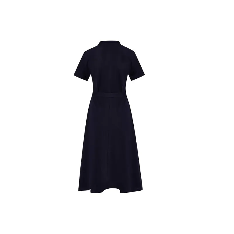 HAZZYS Short Sleeved Dress Women's Navy Blue-1