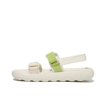FILA Drifter Tube Sandals Sports Sandals Unisex Beige Green Korean Style