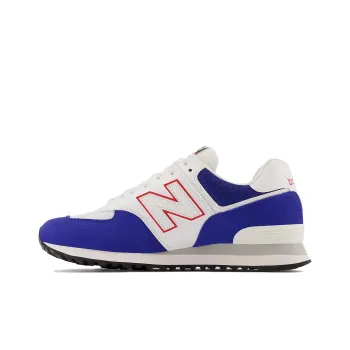 New Balance 574 Blue White Red