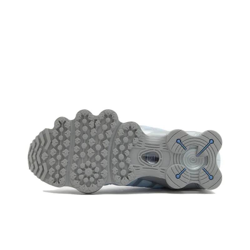Nike Shox TL Series 'Grey Light Blue' Durable Breathable Low Top Running Shoes Men's White Blue-4