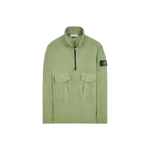 STONE ISLAND Sweatshirts Men Sage Green