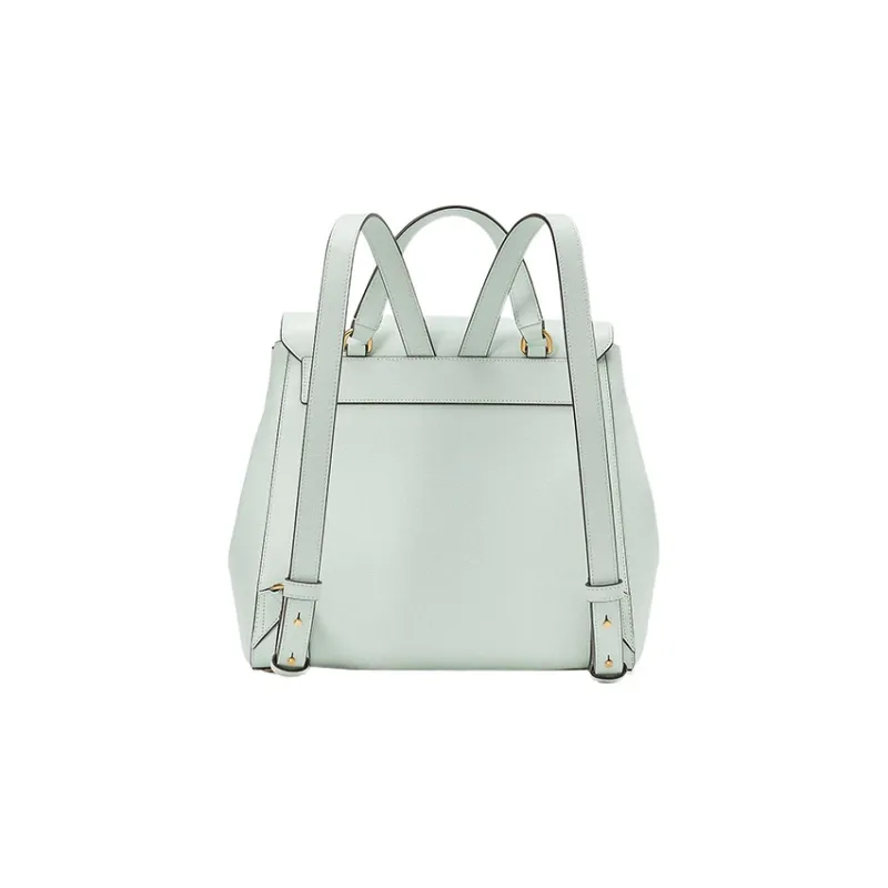Kate Spade Katy Leather Backpack Medium Size Women's Grass Green-2