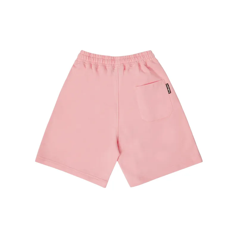 LUJIAMEN Sports Shorts Men Pink-1