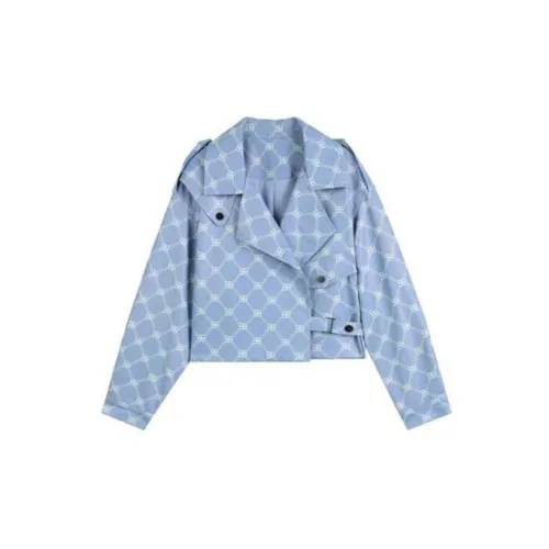 ELF SACK Jackets Women's Vintage Blue