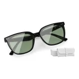 Fashion Polarized Black Green Sunglasses