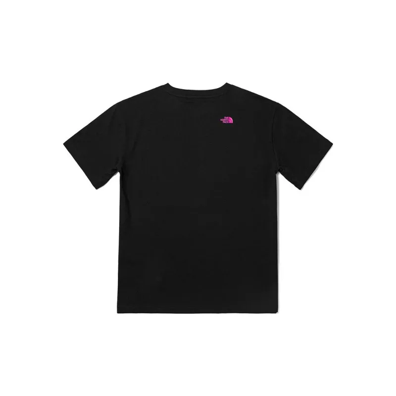 THE NORTH FACE Summer Outdoor Exploration SS23 Drop Shoulder Sleeve T Shirt Women's Black-1
