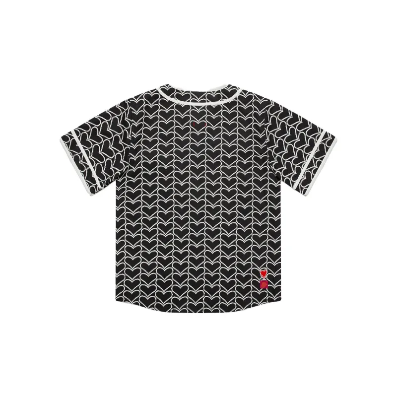 CLOT Heart print Short sleeved Shirt-1