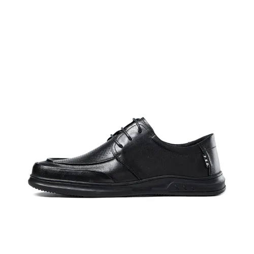 FED Men's Casual Shoes Men Low-Top Black