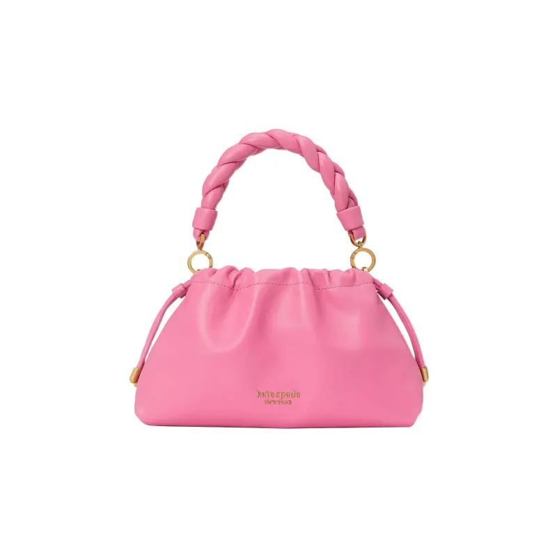 Kate Spade Meringue Sheepskin Handbag Shoulder Bag Crossbody Bag Small Size Women's Cloud Pink-0